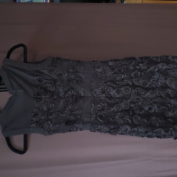 La Reyna Black Cocktail Dress - Picture 3 of 4